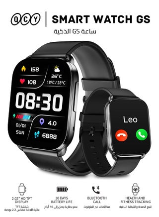 Smartwatch GS Smart Sports Watch With 2.02 Large Display, Bluetooth Call, Health Monitoring,10 Days Battery Life and Message, Call Notification Black - pnsku/N70058530V/45/_/1749044679/d20476c3-0802-405c-bda9-4a1365efce15