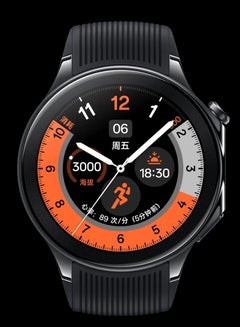 Watch X With eSim Support And ColorOS Smartwatch 1.43 Inch Screen Snapdragon Chinese Version Black