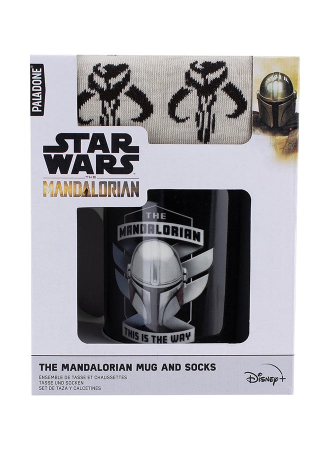 Paladone Paladone The Mandalorian Mug and Socks  - Image 1