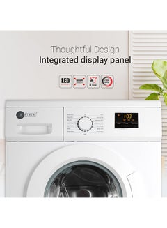 AFRA Japan Washing Machine, Front Loading, 1200 Rpm, LED Display, 15 Programs, Auto Balance Power Efficiency, G-Mark, ESMA, ROHS, And CB Certified, 2 Years Warranty 7 kg 2100 W AF-7120WMWT White  - Image 5