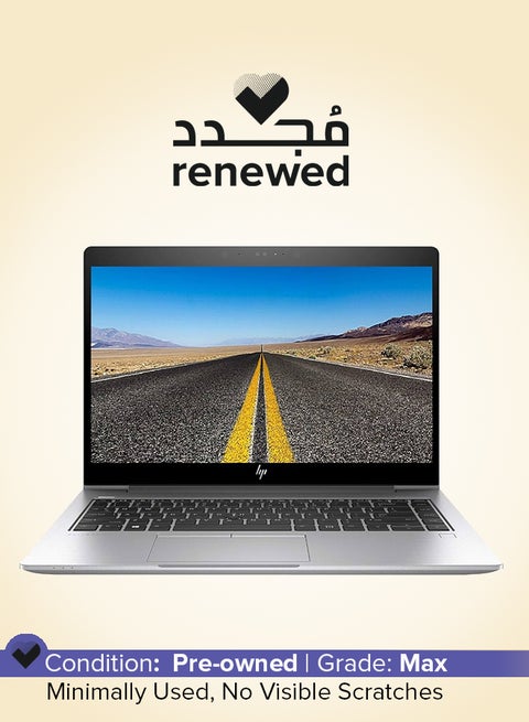Renewed - Elitebook 840 G5 Laptop With 14-Inch Display,Intel Core i5 Processor/8th Gen/16GB RAM/512GB SSD English Silver