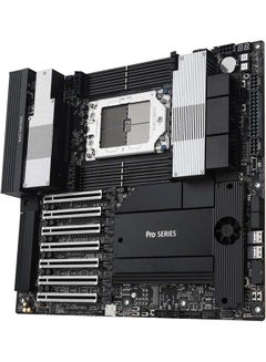 ASUS Pro WS WRX90E-SAGE SE EEB Workstation Motherboard, AMD Ryzen™ Threadripper™ PRO 7000 WX-Series, ECC R-DIMM DDR5, 32 Power-Stage,7xPCIe 5.0x16, PCIe 5.0 M.2, 10Gb & 2.5Gb LAN, Multi-GPU Support Black  - Image 4