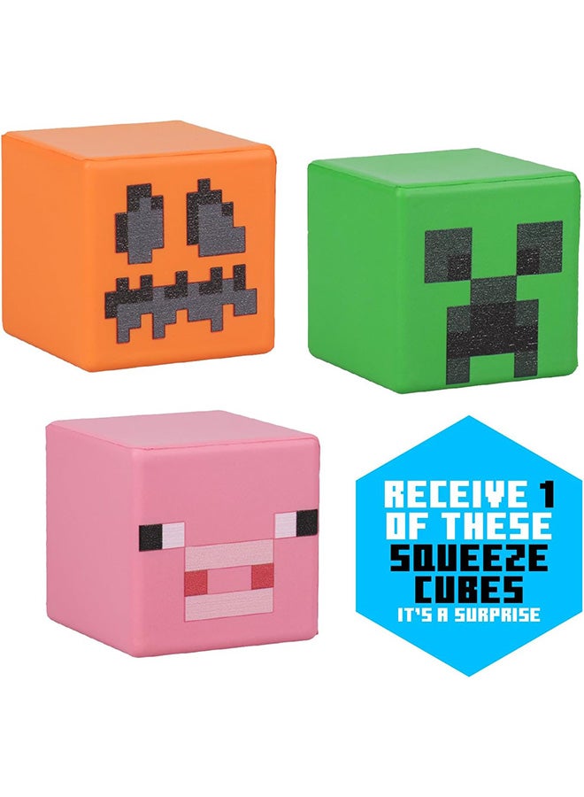 Paladone Paladone Minecraft Stress Blocks CDU of 12 (Assorted 1 item)  - Image 2