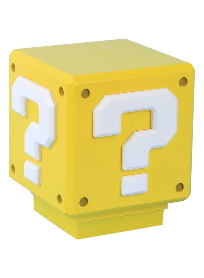 Paladone - Paladone Super Mario Mini Question Block Light with Sound - Image 1