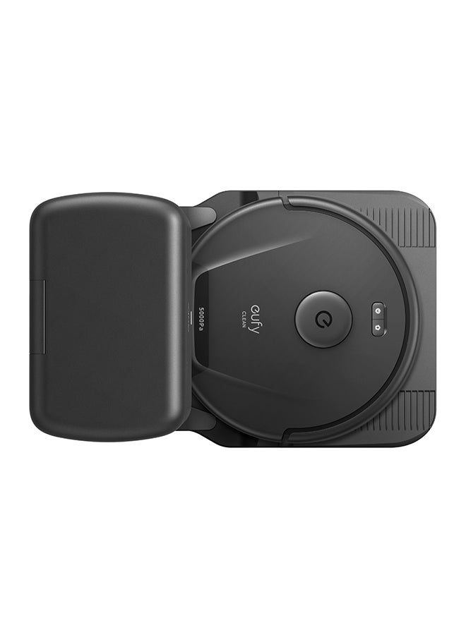 L60 Hybrid Robot Vacuum With Self Empty Station, Hair Detangling Technology, Up To 60 Days Of Hands Free Cleaning, Ultra Strong 5,000 Pa Suction To Remove Hair, Dust, Mop Pad 50 W T2278V11 Black