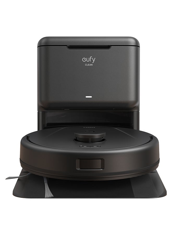 L60 Hybrid Robot Vacuum With Self Empty Station, Hair Detangling Technology, Up To 60 Days Of Hands Free Cleaning, Ultra Strong 5,000 Pa Suction To Remove Hair, Dust, Mop Pad 50 W T2278V11 Black