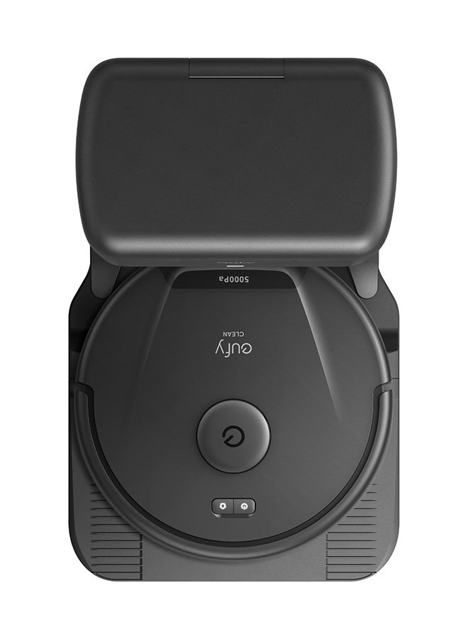 L60 Hybrid Robot Vacuum With Self Empty Station, Hair Detangling Technology, Up To 60 Days Of Hands Free Cleaning, Ultra Strong 5,000 Pa Suction To Remove Hair, Dust, Mop Pad 50 W T2278V11 Black