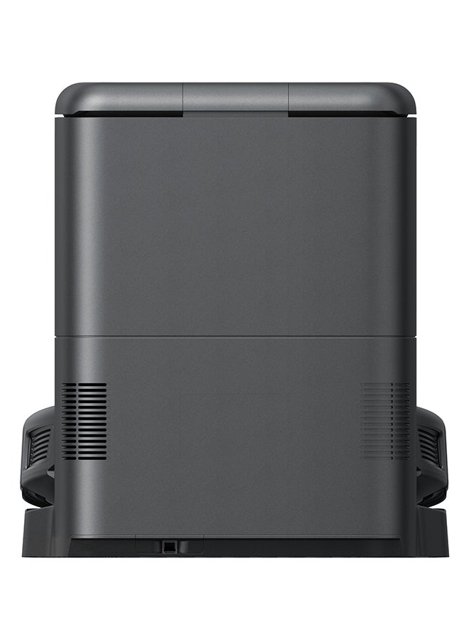 L60 Hybrid Robot Vacuum With Self Empty Station, Hair Detangling Technology, Up To 60 Days Of Hands Free Cleaning, Ultra Strong 5,000 Pa Suction To Remove Hair, Dust, Mop Pad 50 W T2278V11 Black