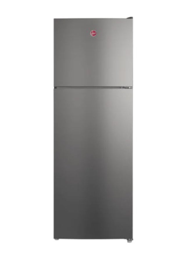 Hoover Top Mount Dual Inverter Refrigerator, 348L Net (425L Gross), Total No Frost, Humidity Control Crisper, Reversible Door, Twist Ice Maker, Inox – HTR-M425-S HTR-M425-S Grey - Image 1