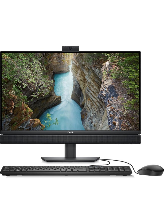 DELL AIO With 23.8 Inch Full HD (1920x1080) Display, Core i7-13700 Processor/8GB RAM DDR5/512GB SSD/DOS(Without Windows)/Intel UHD 600 Graphics/ English/Arabic Dark Grey - Image 1