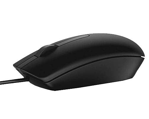 DELL MS116 USB Wired Optical Mouse- Black Black - Image 2
