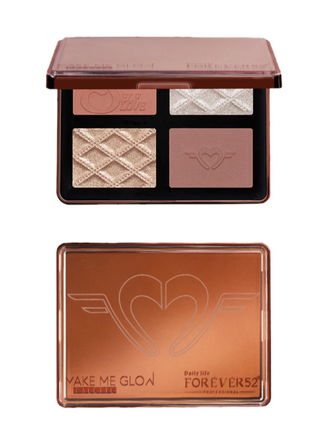 FOREVER52 Make Me Glow Palette Self Love - 002 - Image 4