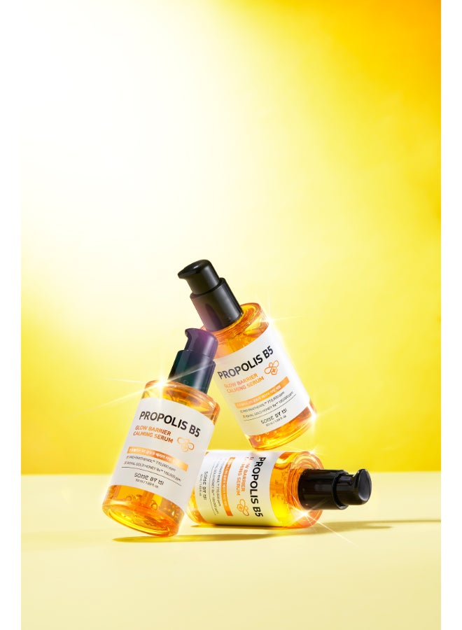 Some by Mi Propolis B5 Glow Barrier Calmin G Serum Gold 50ml  - Image 5