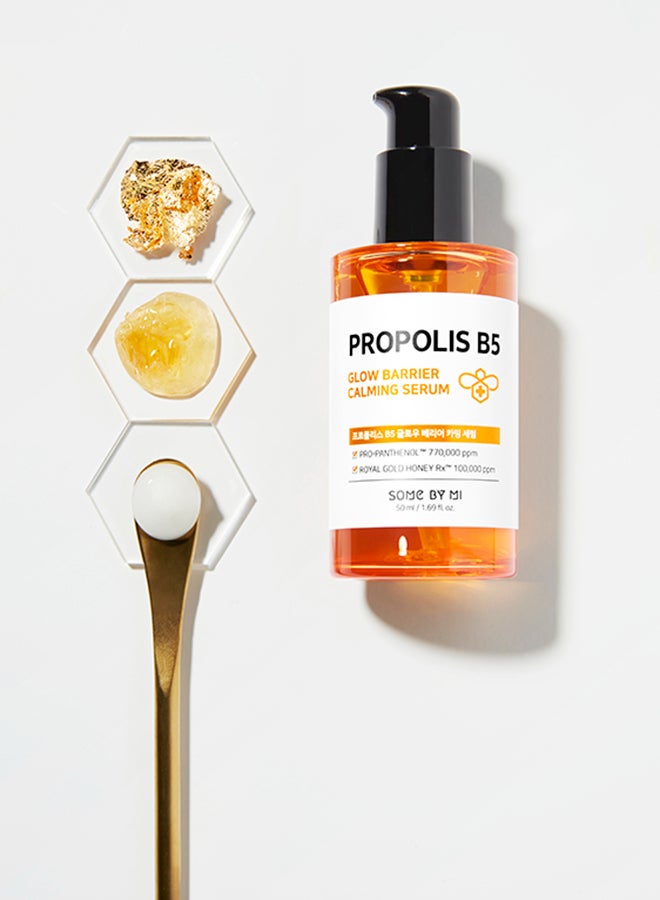 Some by Mi Propolis B5 Glow Barrier Calmin G Serum Gold 50ml  - Image 3