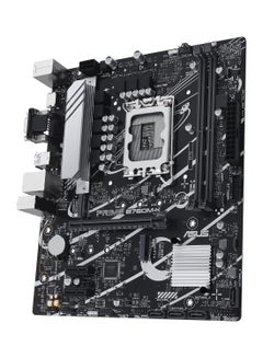 ASUS Prime B760M-K, Intel B760 LGA 1700 mATX motherboard with PCIe 4.0, two PCIe 4.0 M.2 slots, DDR5, Realtek 2.5Gb Ethernet, VGA, HDMI, SATA 6 Gbps, Front USB 3.2 Gen 1, Aura Sync - Black Black - pnsku/N70059011V/45/_/1713352896/3e807483-6fc8-4796-a7cc-35b7ee129e39