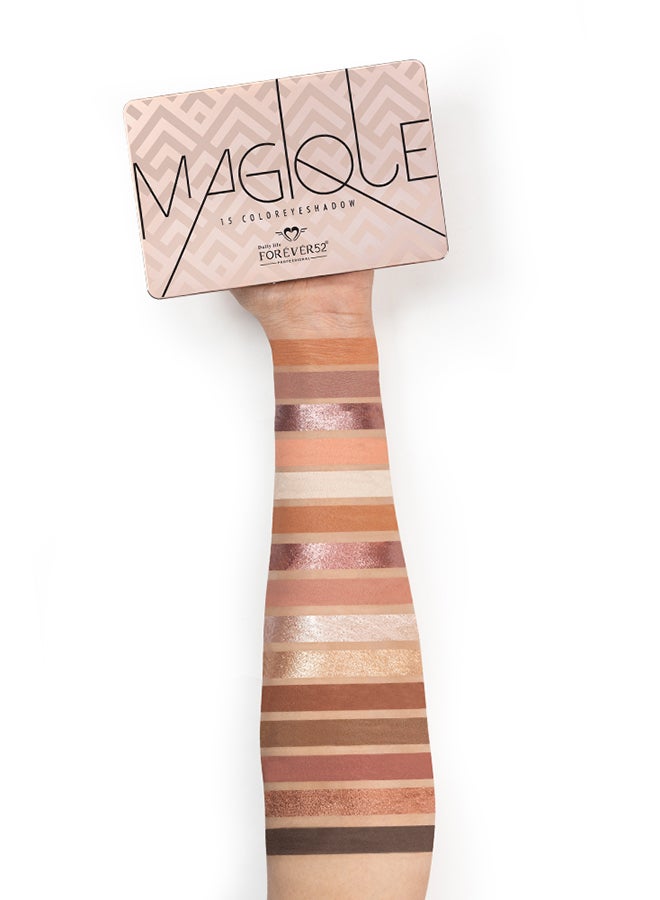 FOREVER52 Magique 15 Color Eyeshadow Palette NDE005  - Image 2