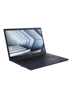 أسوس كمبيوتر محمول EXPERTBOOK B1 بشاشة عالية الدقة مقاس 14 بوصة ومعالج Intel Core i5-1335U وذاكرة وصول عشوائي سعة 8 جيجابايت ومحرك أقراص SSD سعة 512 جيجابايت وDOS (بدون نظام تشغيل Windows) ورسومات Intel UHD مع بصمة إصبع باللغة الإنجليزية والعربية أسود  - Image 2