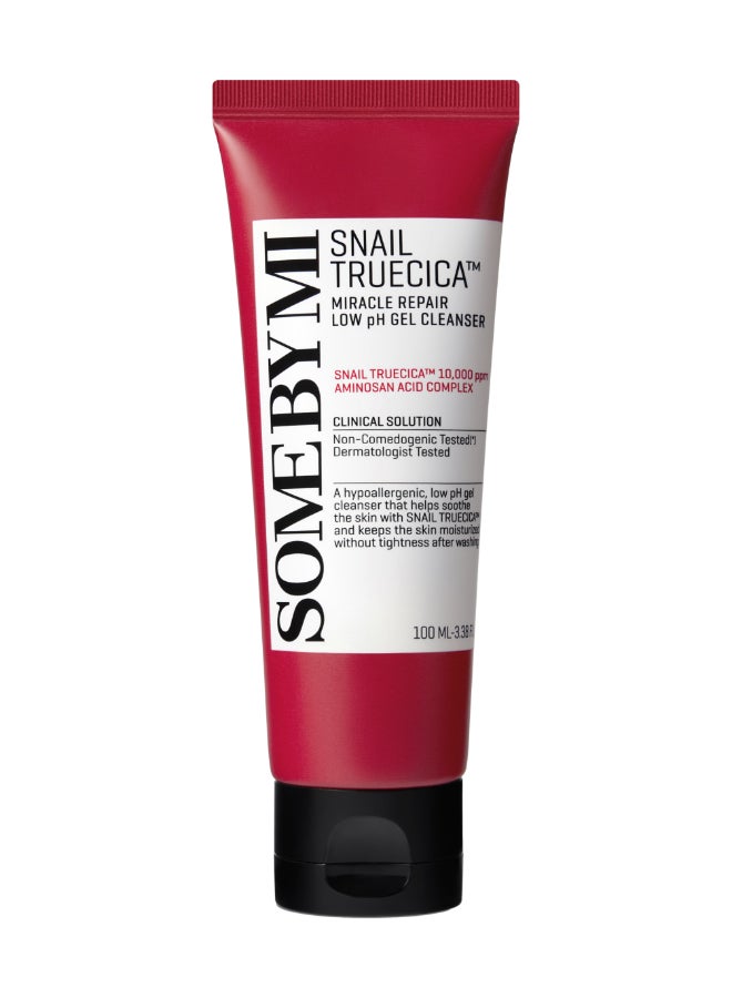 Some by Mi Snail Truecica Miracle Repair Low Ph Gel Cleanser Red 100ml 