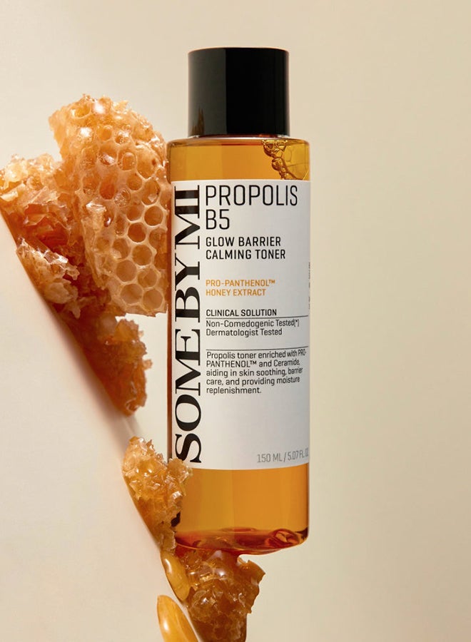 Some by Mi Propolis B5 Glow Barrier Calmin G Toner Gold 150ml - Image 2