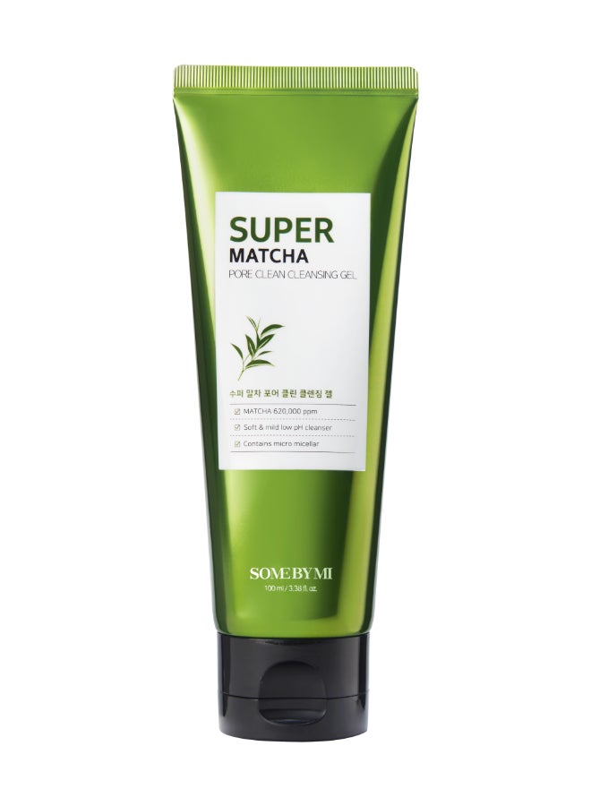 Some by Mi - Super Matcha Pore Clean Cleansin G Gel 100ml - Image 1