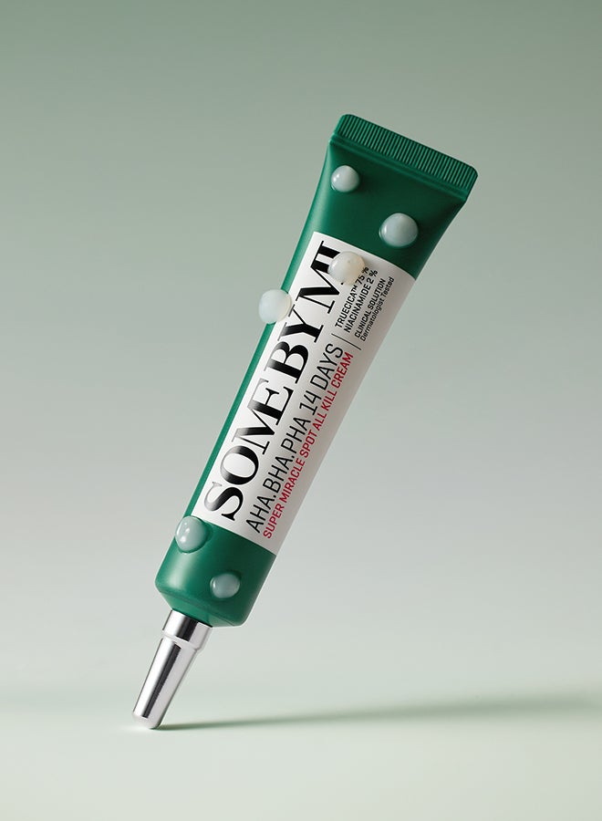 Some by Mi Aha-Bha-Pha 14 Days Super Miracle Spot All Kill Cream Green 30ml  - Image 2