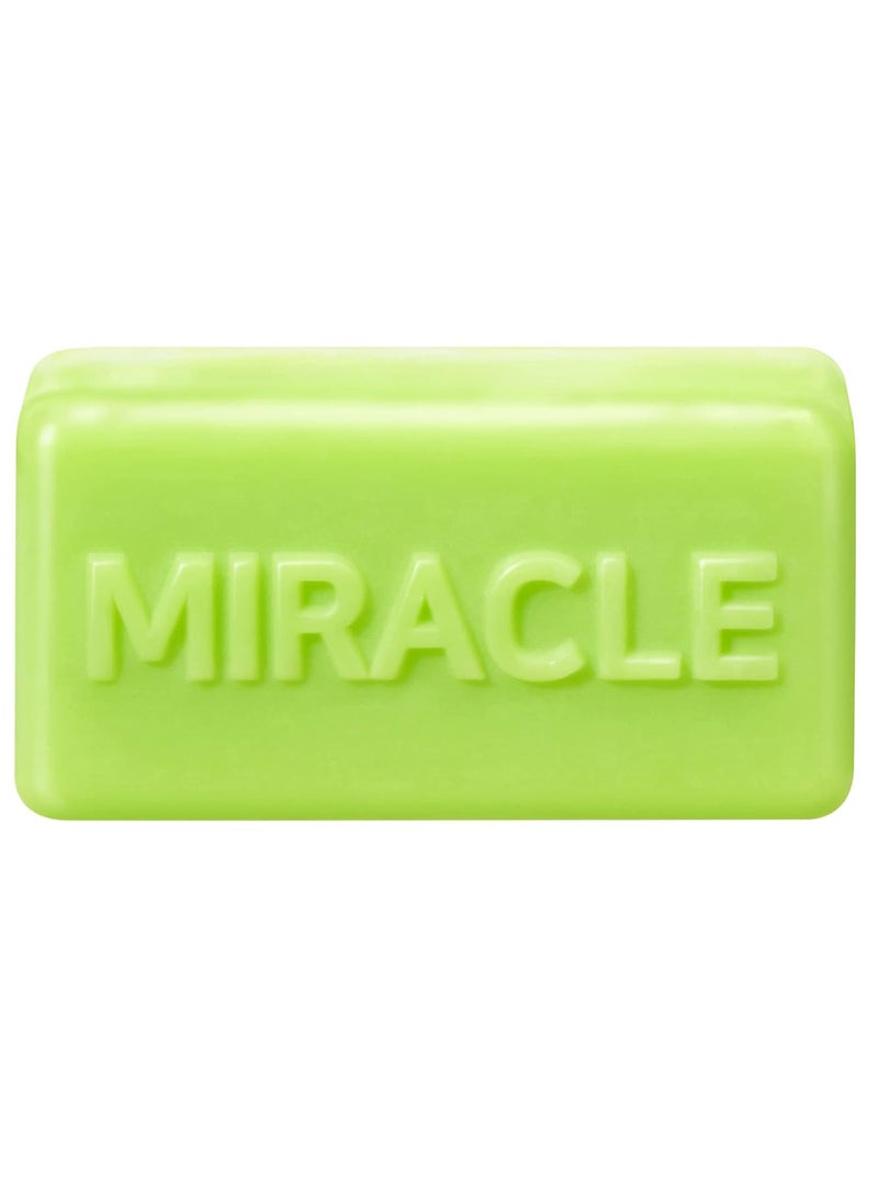 Some by Mi Aha-Bha-Pha 30 Days Miracle Cleansin G Bar Green 106grams  - Image 2