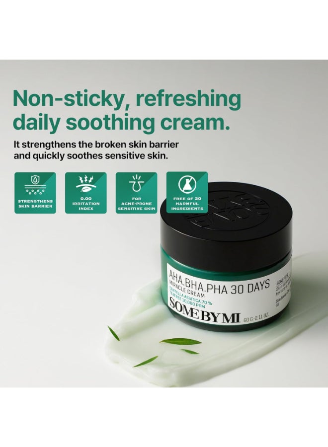 Some by Mi Aha Bha Pha 30 Days Miracle Cream, 2.11 Oz (60 G) Green 60grams  - Image 3