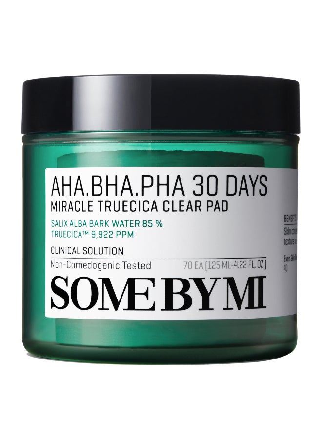 Some by Mi Aha-Bha-Pha 30 Days Miracle Truecica Clear Pad Green 125ml  - Image 1
