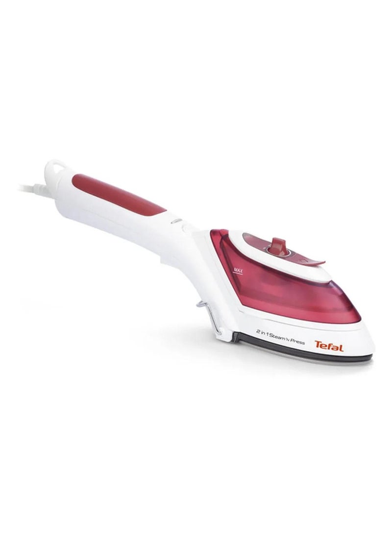 Tefal Powerful Steamer & Press Iron 70 ml 800 W DV8610 Red/White - Image 3