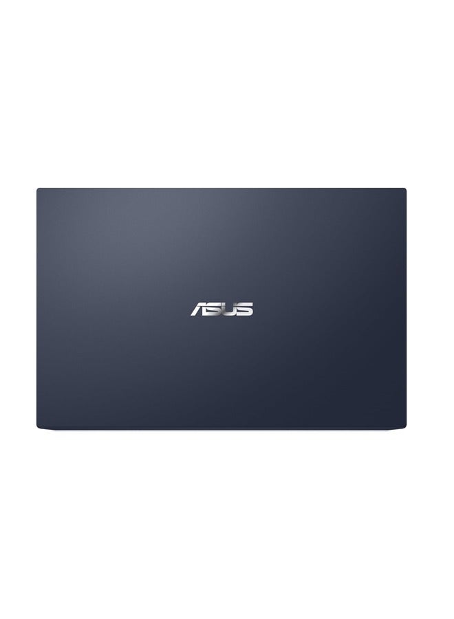 ASUS - Expertbook B1 Laptop With 15.6-inch Full HD Anti Glare Display, Intel Core i5-1235U Processor/8GB DDR4 RAM/512GB SSD/DOS(Without Windows)/Intel UHD Graphics US MIL-STD 810H Military-Grade Standard , TYPE-C, 65W AC Adapter English/Arabic Black - Image 1