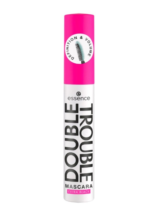Essence - Double Trouble Mascara Extra Double Trouble Black - Image 1