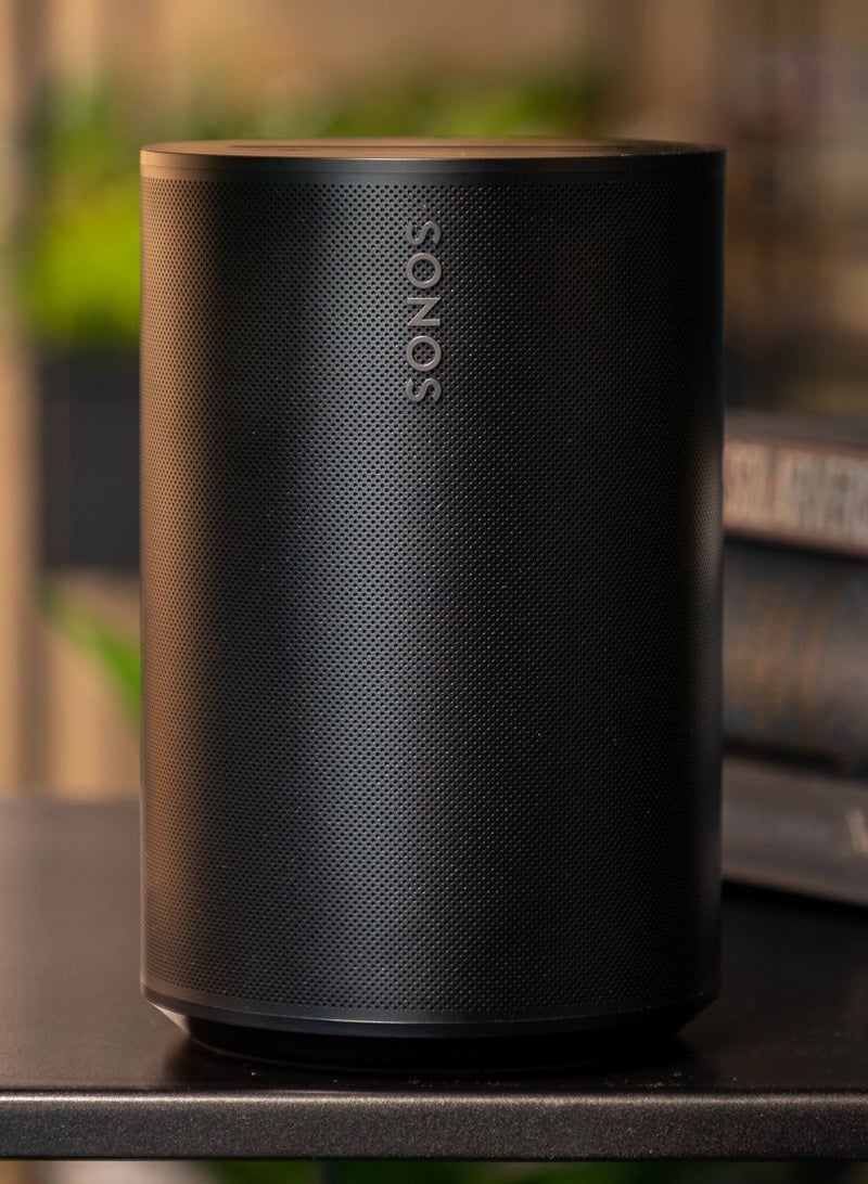 سونوس Era 100 Portable WIFI and Bluetooth Speakers Twin Pack With Hands-Free Control Black - Image 2