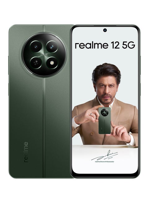 هاتف 12 5G ثنائي الشريحة بلون أخضر وودلاند وذاكرة وصول عشوائي (RAM) سعة 8 جيجابايت وسعة 512 جيجابايت - إصدار الشرق الأوسط
