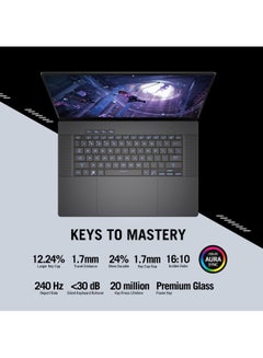 Asus ROG Zephyrus G16 GU605MY-QR061W Gaming Laptop Intel Core Ultra 9-185H 32GB RAM 2TB SSD RTX 4090 16GB 16-inch 240Hz Win11 Gray – 90NR0IQ5-M002Y0 English/Arabic Eclipse Gray - pnsku/N70059177V/45/_/1711693879/d873516c-428f-4712-9ac6-094bef69bef0