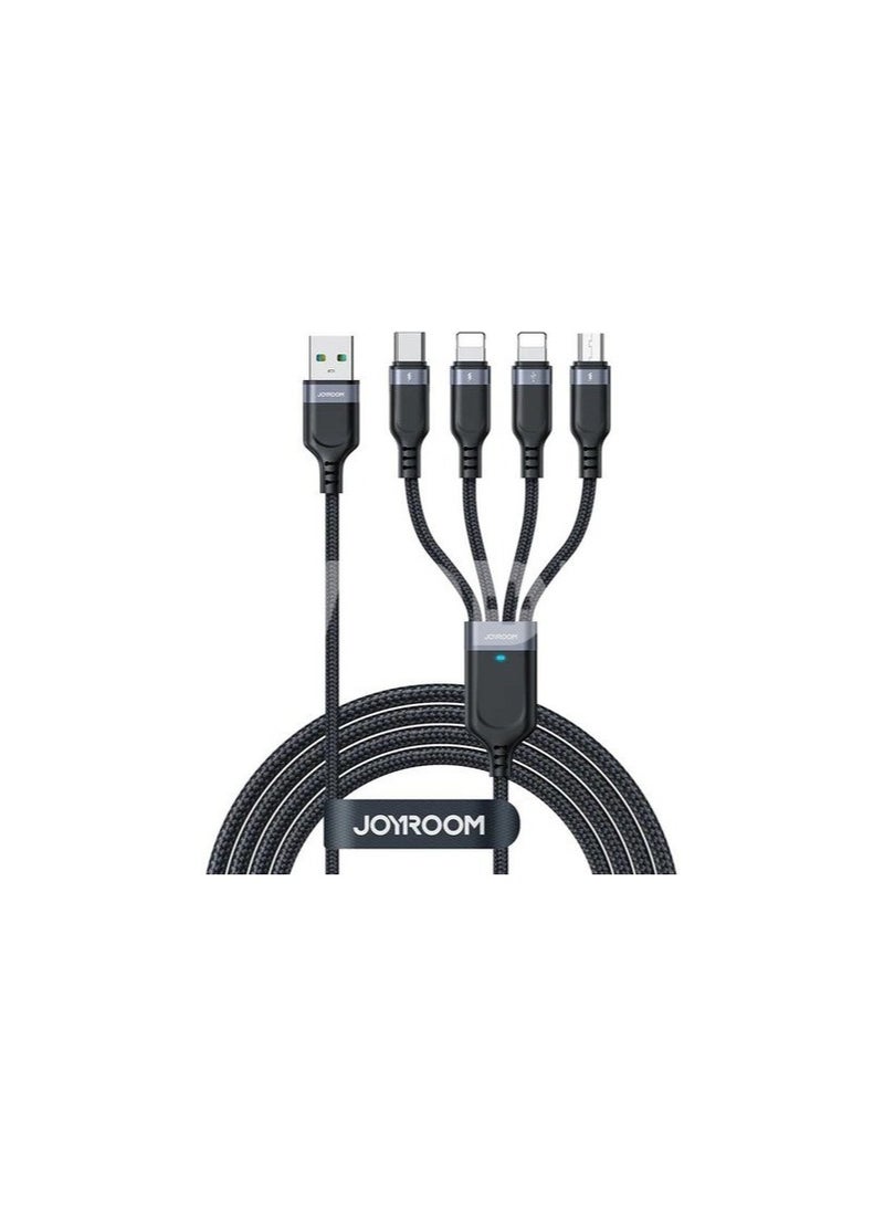 USB cable set - USB type C / microUSB / Lightning Joyroom Black - pnsku/N70059231V/45/_/1711706453/28fb08be-426a-4dd0-959b-6dcc333fa9a2