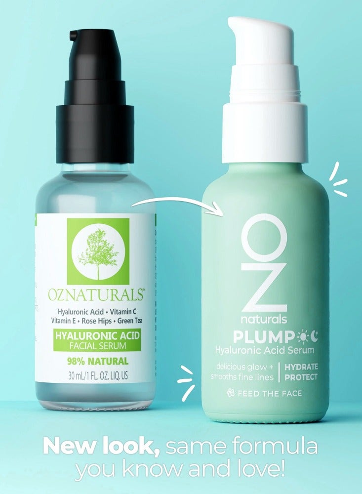 أو زد ناتشورالز مصل الوجه بحمض الهيالورونيك من أوز ناتشورال - Image 2