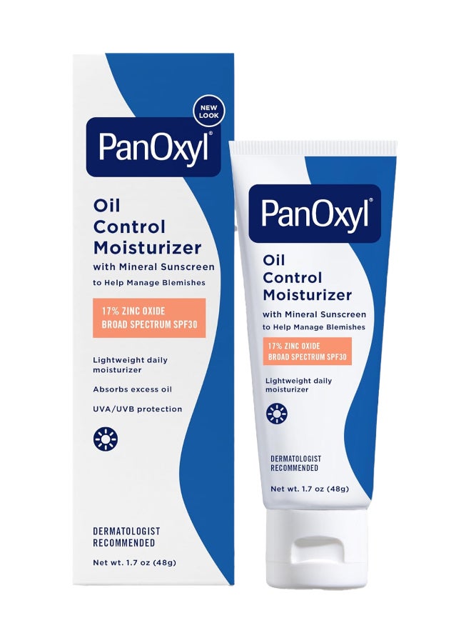 PanOxyl - Oil Control Moisturizer SPF30, 48grams - Image 1