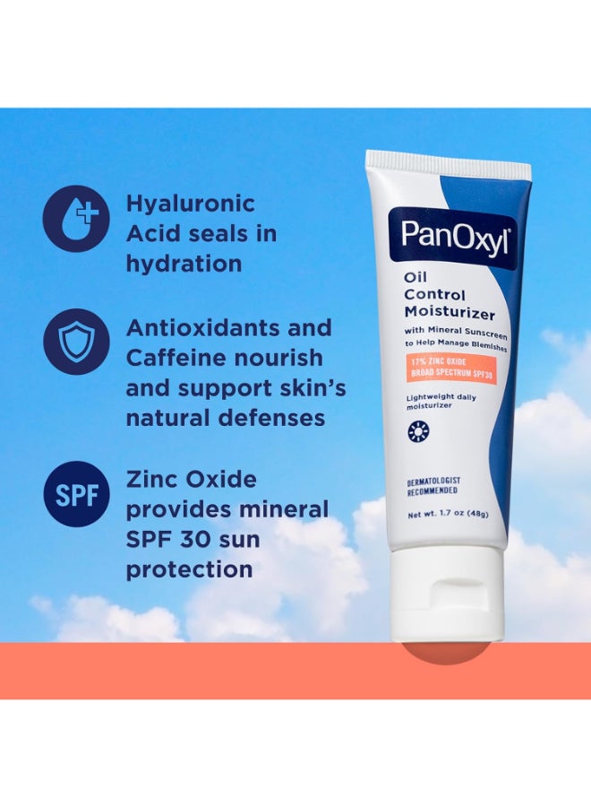 PanOxyl - Oil Control Moisturizer SPF30, 48grams - Image 1