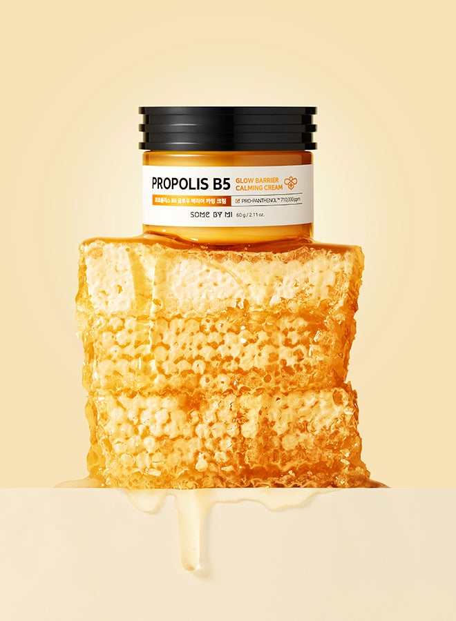 Some by Mi Propolis B5 Glow Barrier Calmin G Cream Gold 60grams  - Image 3