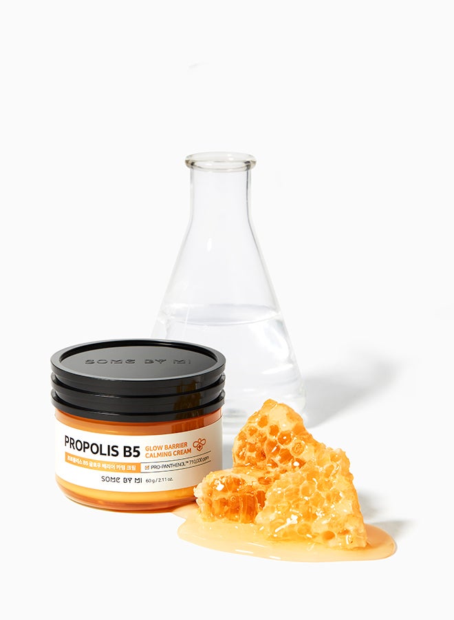 Some by Mi Propolis B5 Glow Barrier Calmin G Cream Gold 60grams  - Image 5
