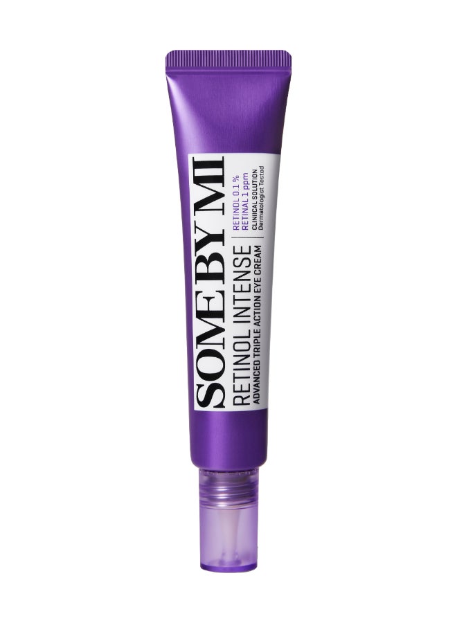 Some by Mi - Retinol Intense Advanced Triple Action Eye Cream Purple 30ml - Image 1