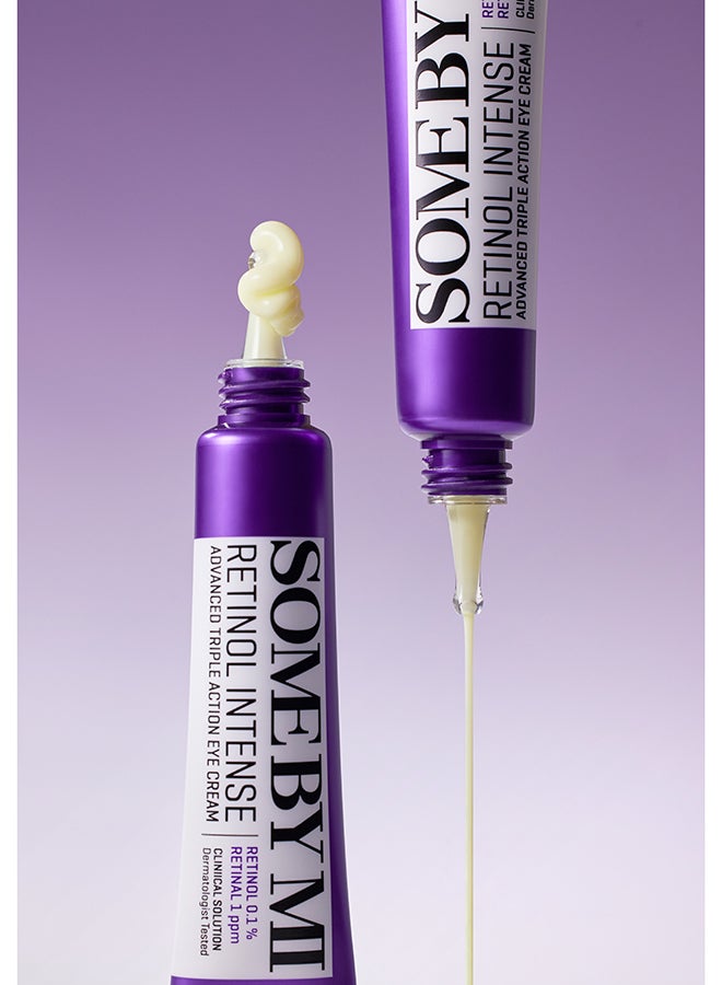Some by Mi Retinol Intense Advanced Triple Action Eye Cream Purple 30ml - Image 2