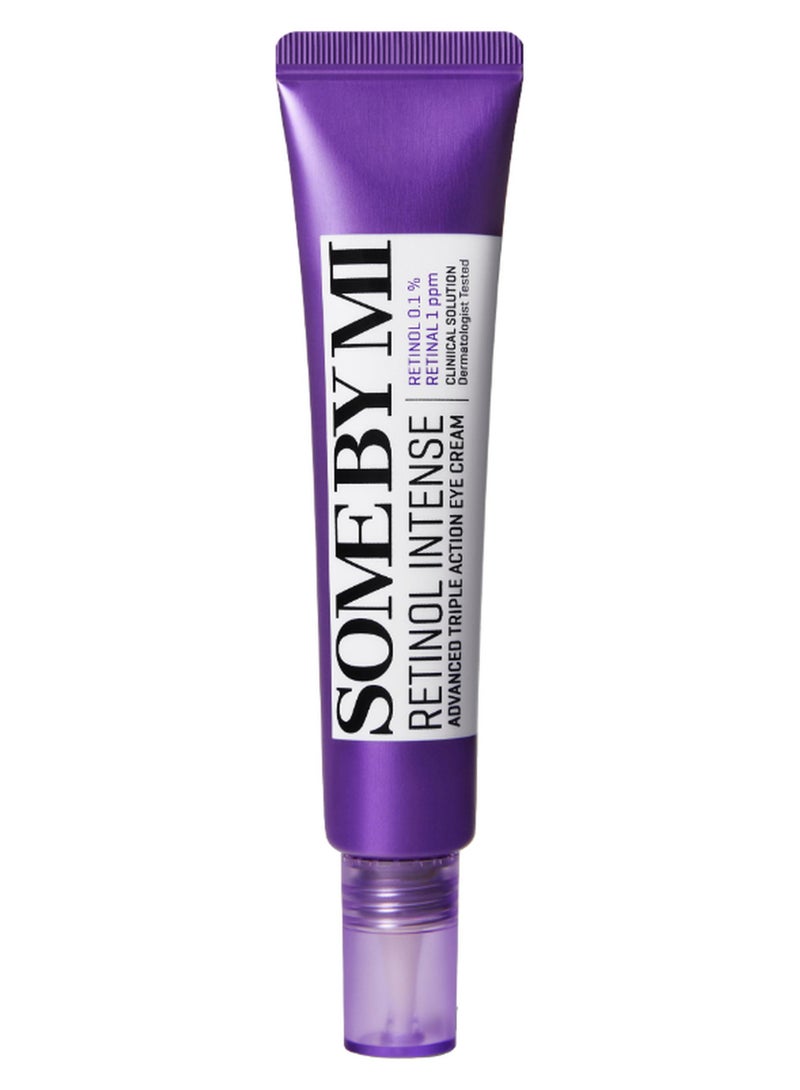 Some by Mi Retinol Intense Advanced Triple Action Eye Cream Purple 30ml - Image 1