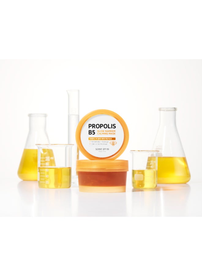 Some by Mi Propolis B5 Glow Barrier Calmin G Mask Gold 100grams  - Image 4