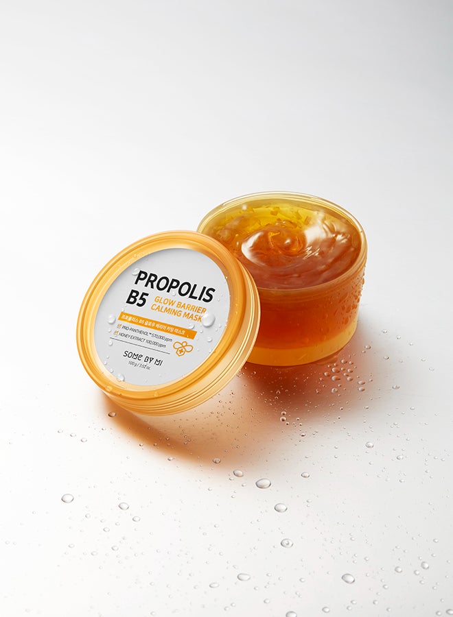 Some by Mi Propolis B5 Glow Barrier Calmin G Mask Gold 100grams  - Image 3