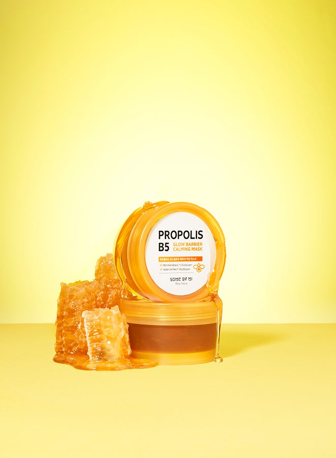 Some by Mi Propolis B5 Glow Barrier Calmin G Mask Gold 100grams  - Image 5