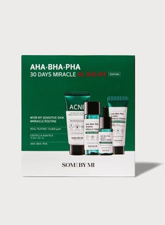 Some by Mi Aha-Bha-Pha 30 Days Miracle Ac S.O.S Kit 4 Components Green  - Image 2