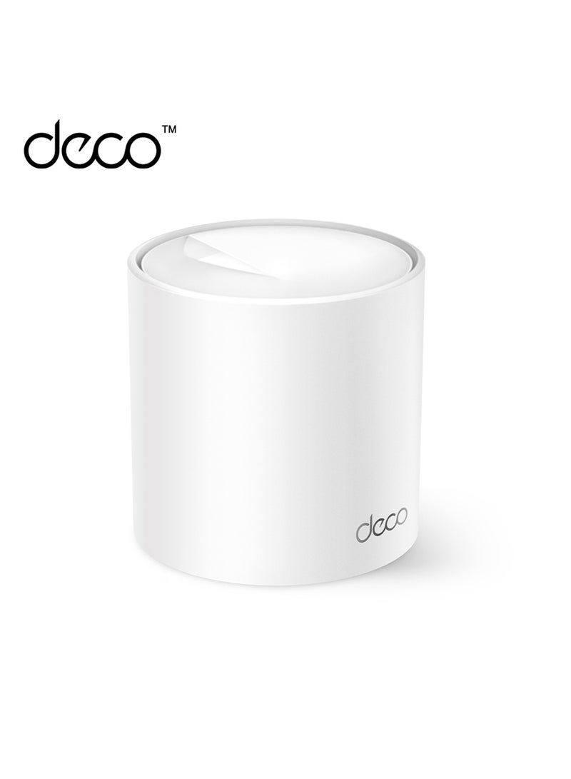 تي بي لينك - ديكو X10 AX1500 نظام شبكة منزلية كاملة Wi-Fi 6 (عبوة واحدة) أبيض - Image 1