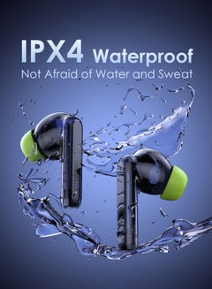 Oraimo FreePods Lite True Wireless Earbuds Bluetooth TWS Earphone with APP Control,40h Play Time, Anifast Fast Charging,in-Ear Earbuds with Stereo Bass Nebula Blue  - Image 5