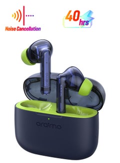 Oraimo FreePods Lite True Wireless Earbuds Bluetooth TWS Earphone with APP Control,40h Play Time, Anifast Fast Charging,in-Ear Earbuds with Stereo Bass Nebula Blue  - Image 1